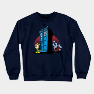 Spiff and the Doctor! Crewneck Sweatshirt